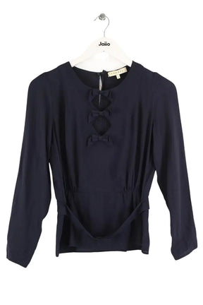 Top Sandro Marine en Polyamide, taille S - Seconde Main