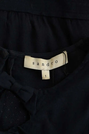 Top Sandro Marine en Polyamide