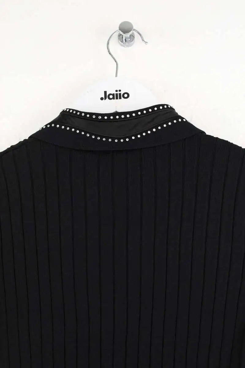 Top Sandro Noir en Viscose