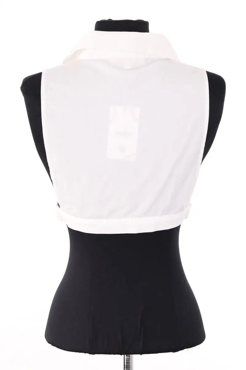 Top sans manche  Maje Blanc en Synthétique