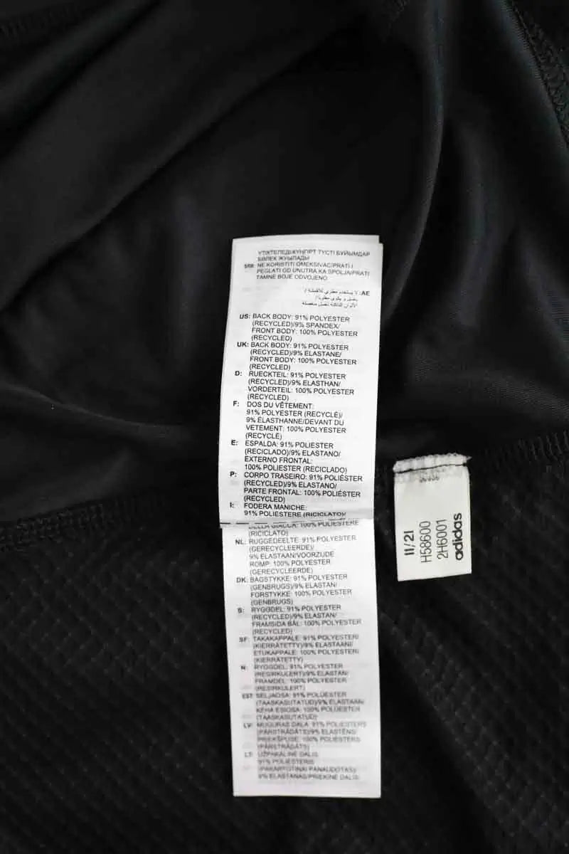 Top sans manche Adidas Noir en Polyester