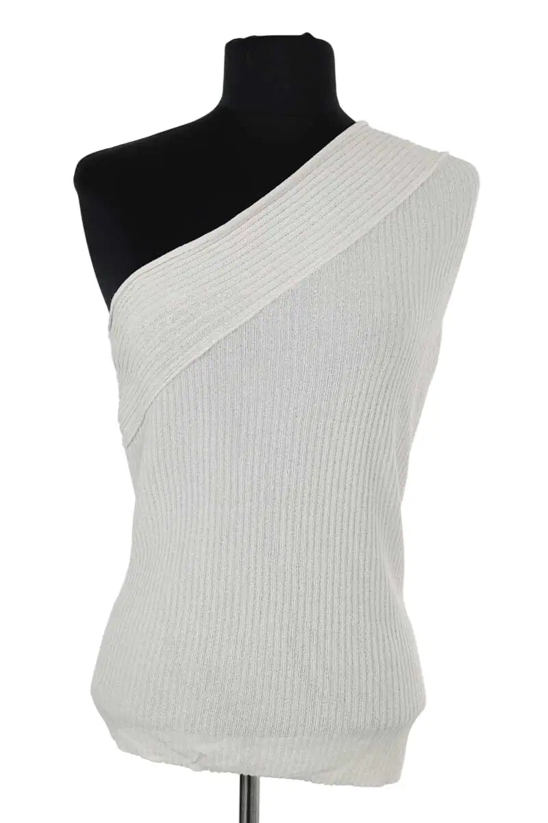 Top sans manche Aeron Blanc en Viscose, taille M - Seconde Main