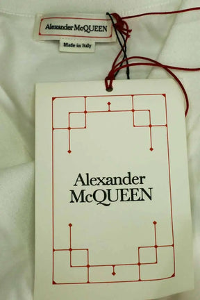 Top sans manche Alexander McQueen Blanc en Coton