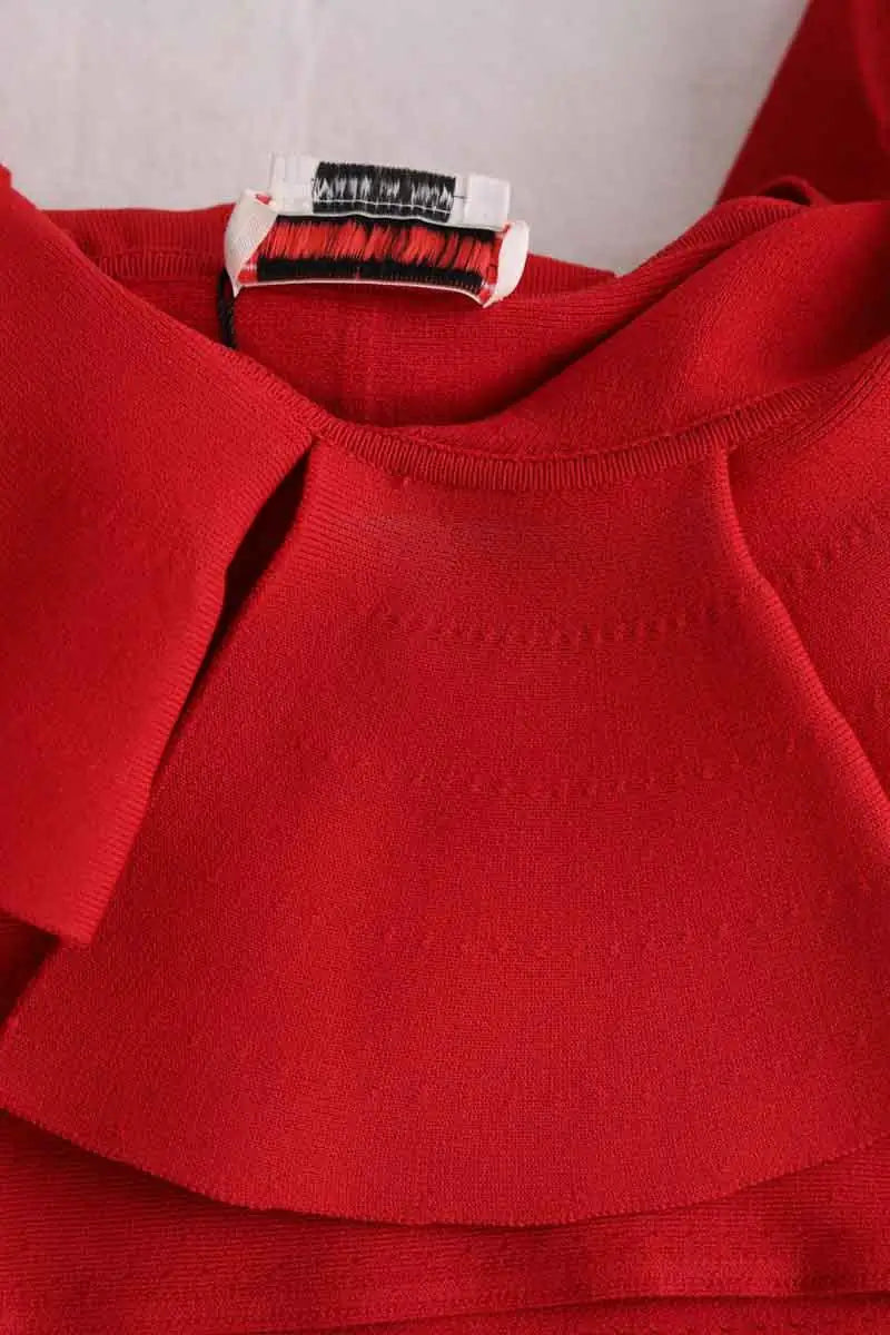 Top sans manche Alexander McQueen Rouge en Synthétique