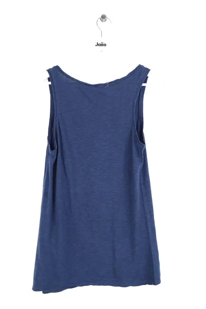 Top sans manche American Vintage Bleu en Coton