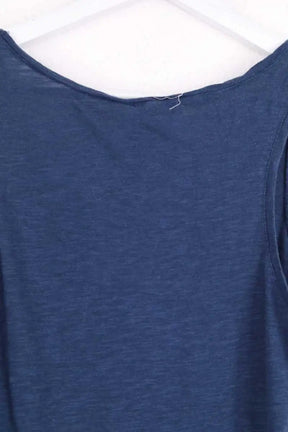 Top sans manche American Vintage Bleu en Coton