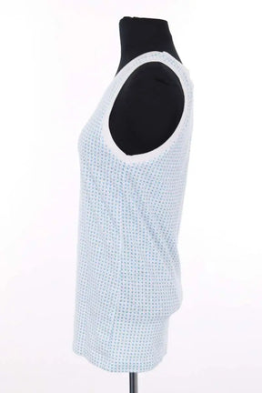 Top sans manche American Vintage Bleu en Coton
