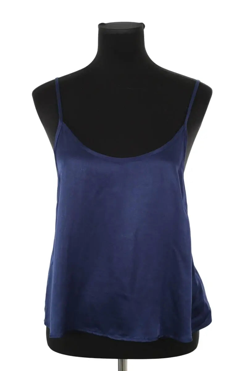 Top sans manche American Vintage Bleu en Viscose, taille S - Seconde Main
