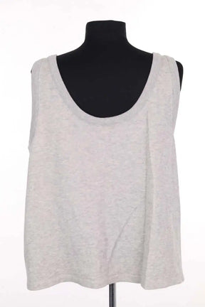 Top sans manche American Vintage Gris en Coton