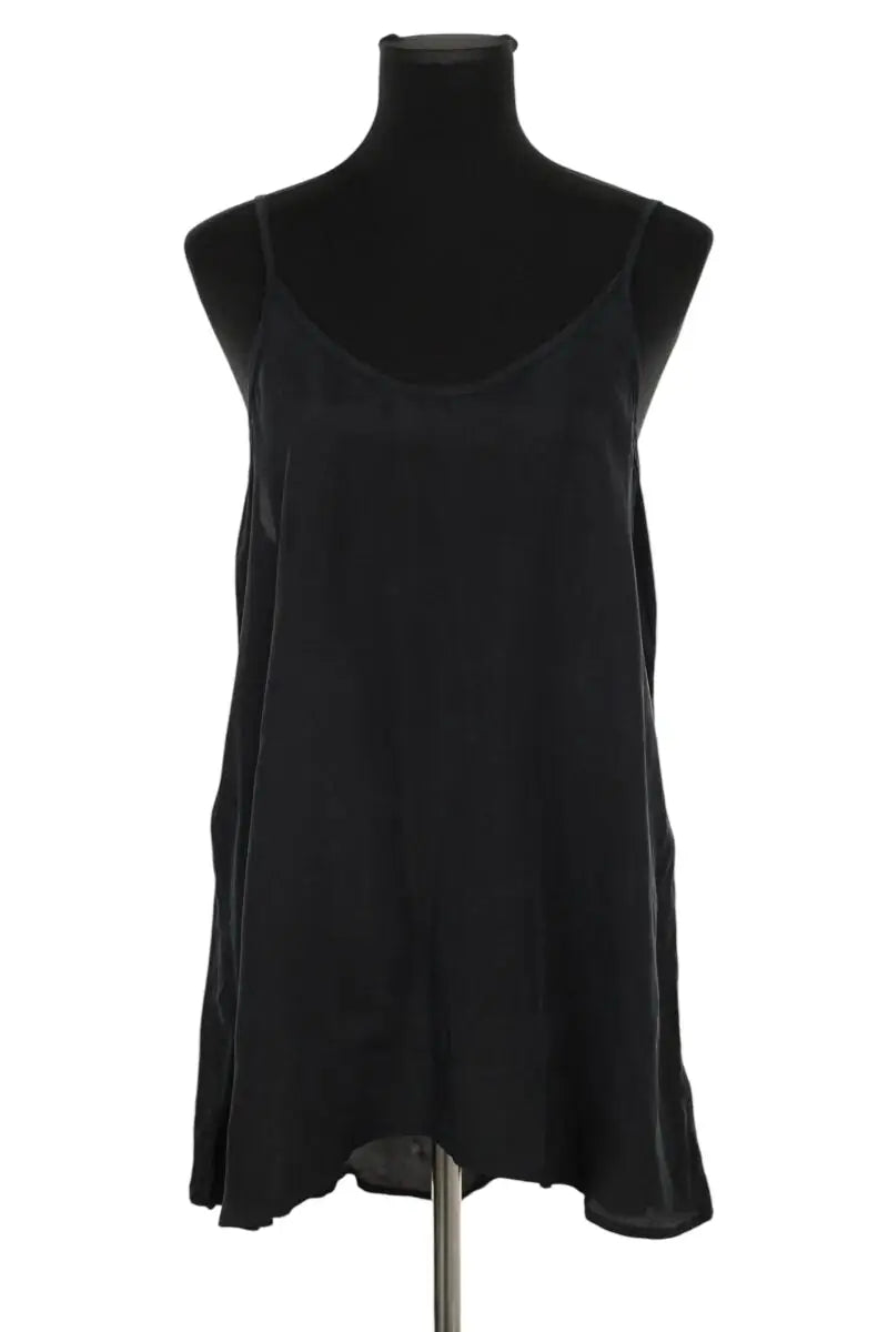 Top sans manche American Vintage Noir en Viscose, taille M - Seconde Main