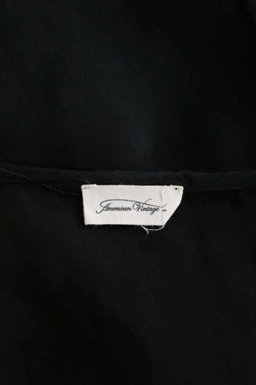 Top sans manche American Vintage Noir en Viscose