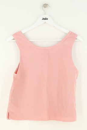 Top sans manche American Vintage Rose en Coton