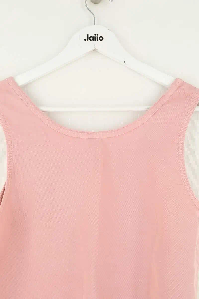 Top sans manche American Vintage Rose en Coton