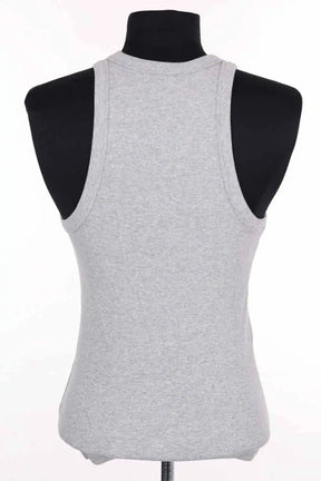 Top sans manche Anine Bing Gris en Coton