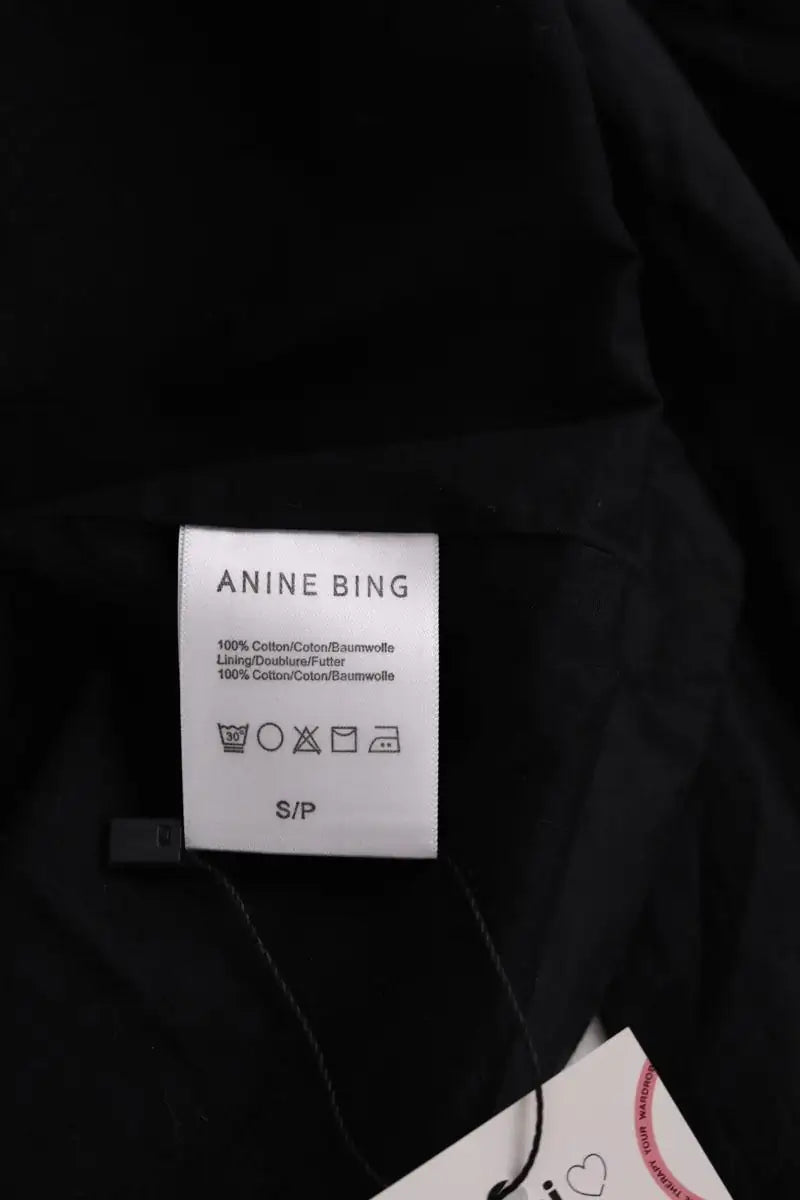 Top sans manche Anine Bing Noir en Coton