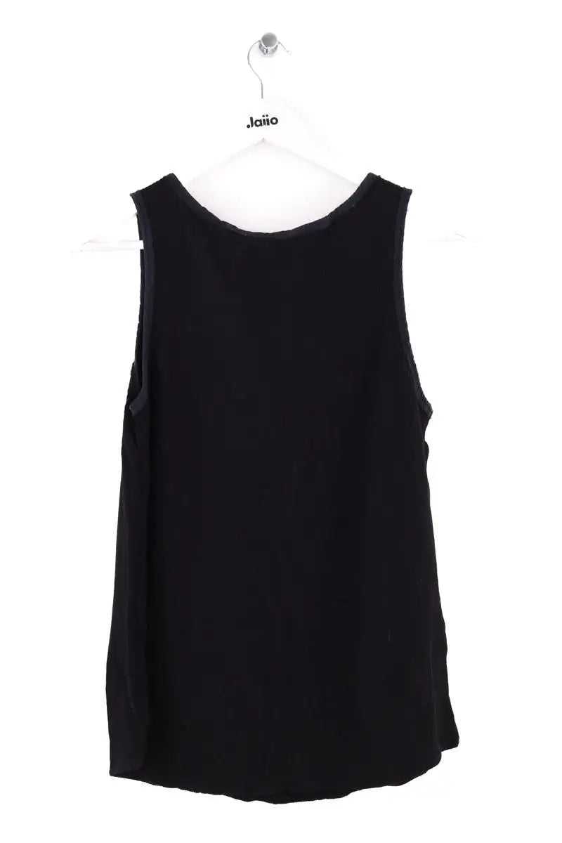 Top sans manche APC Noir en Coton