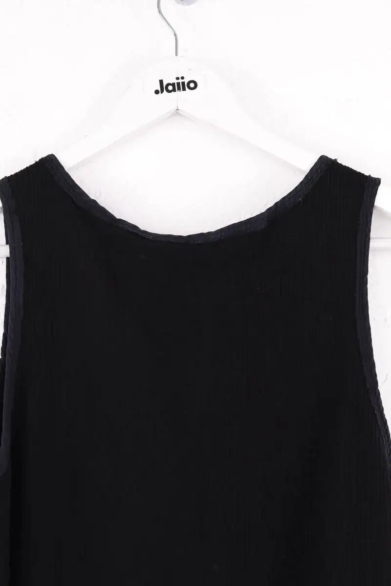 Top sans manche APC Noir en Coton