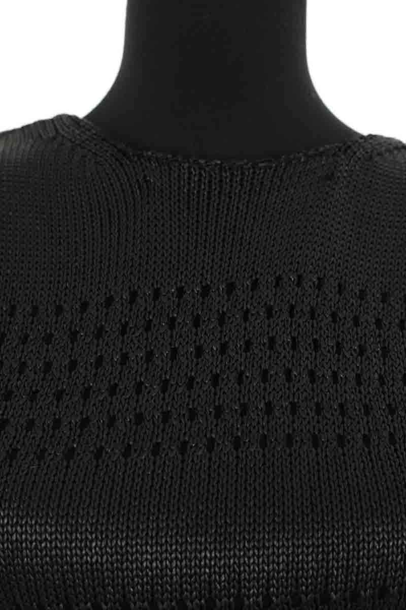 Top sans manche Balenciaga Noir en Synthétique