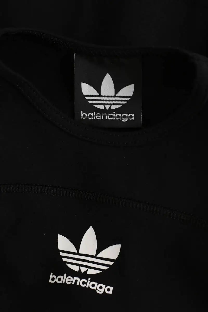 Top sans manche Balenciaga Noir en Viscose