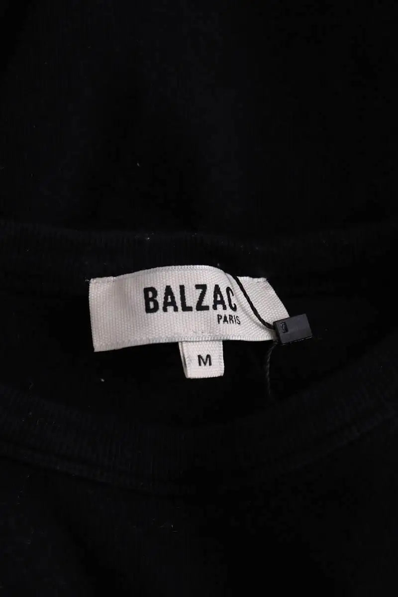 Top sans manche Balzac Oria Noir en Coton