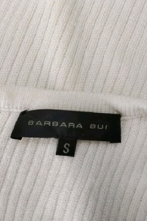 Top sans manche Barbara Bui Blanc en Viscose