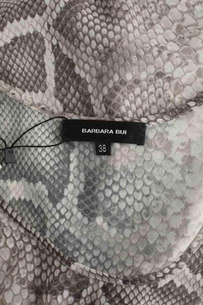 Top sans manche Barbara Bui Gris en Polyester