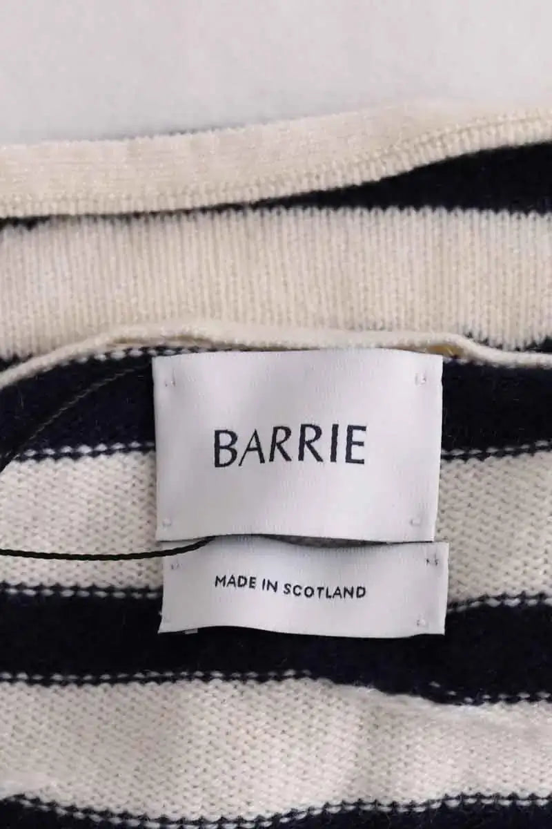 Top sans manche Barrie Ecru en Cachemire
