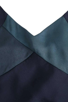 Top sans manche Ba&Sh Bleu en Polyester