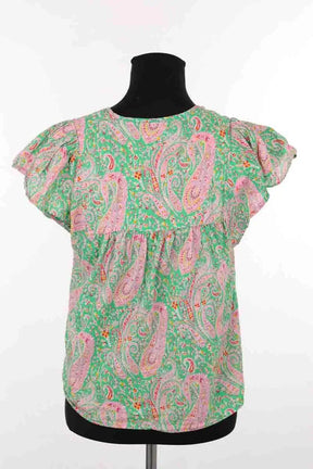 Top sans manche Ba&Sh Multicolore en Coton