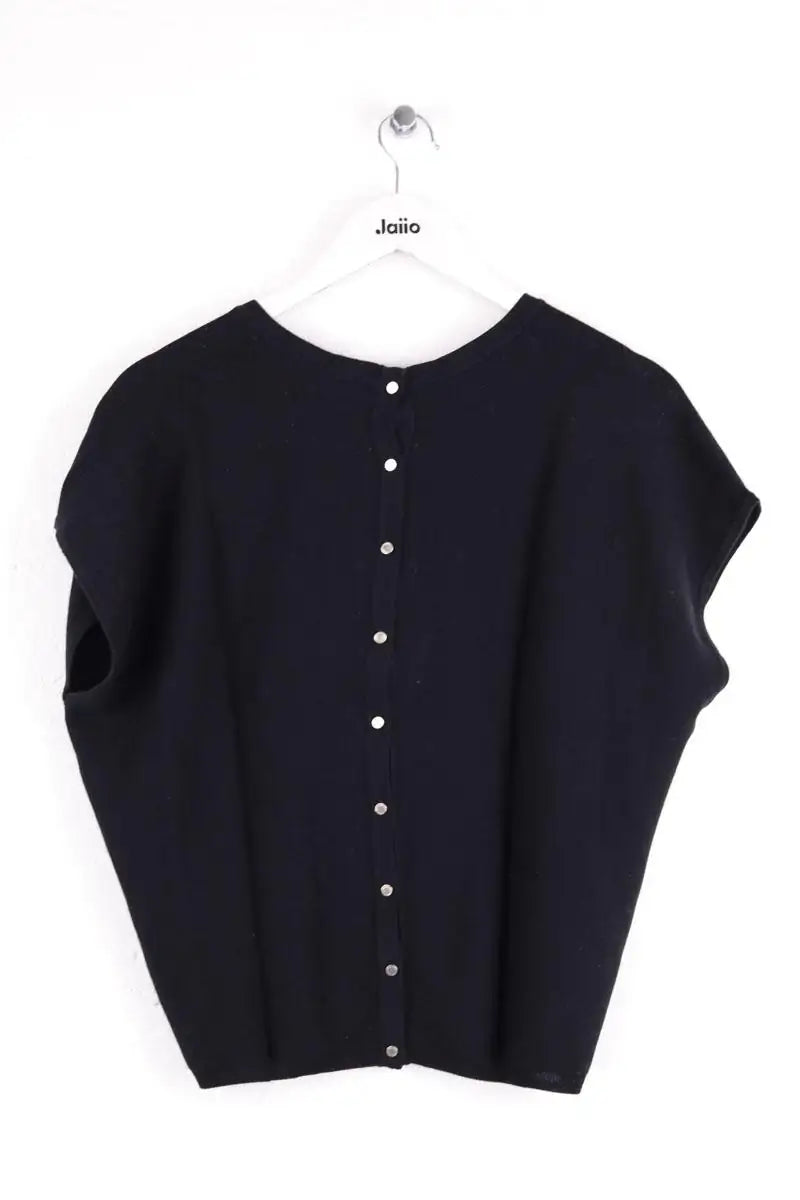 Top sans manche Ba&Sh Noir en Coton