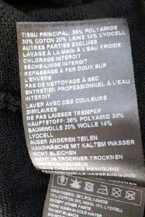 Top sans manche Bash Noir en Polyamide