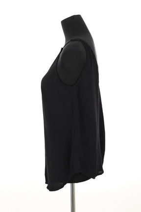 Top sans manche Ba&Sh Noir en Viscose