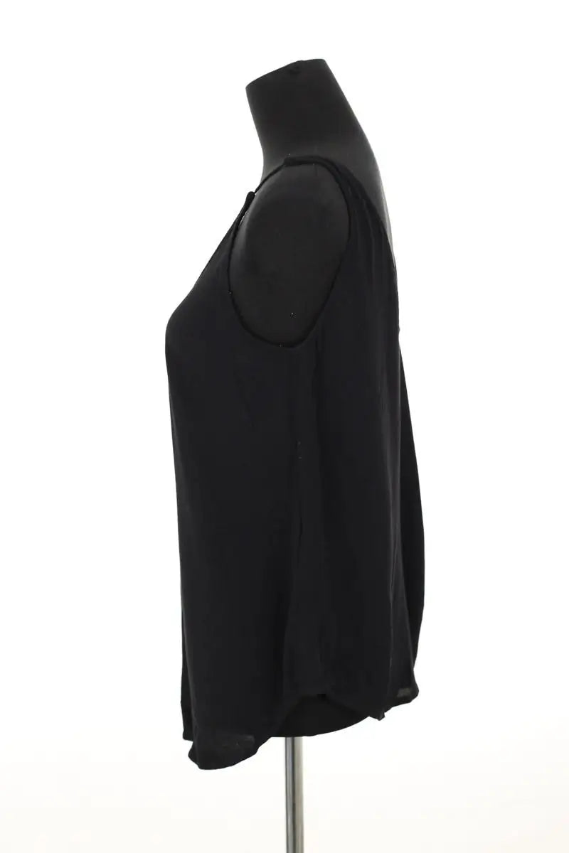 Top sans manche Ba&Sh Noir en Viscose