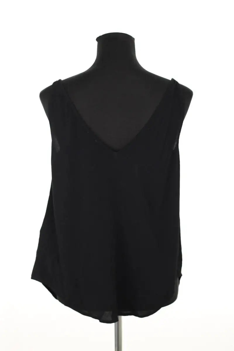 Top sans manche Ba&Sh Noir en Viscose