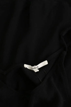 Top sans manche Ba&Sh Noir en Viscose
