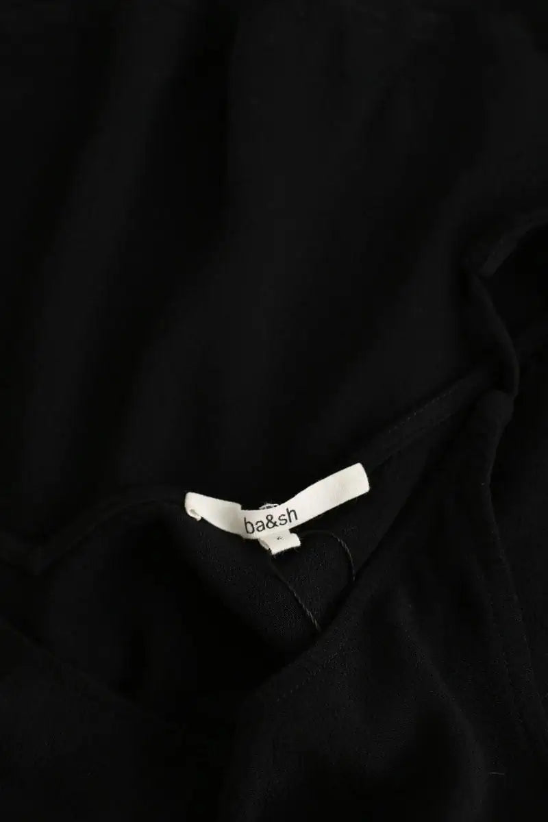 Top sans manche Ba&Sh Noir en Viscose