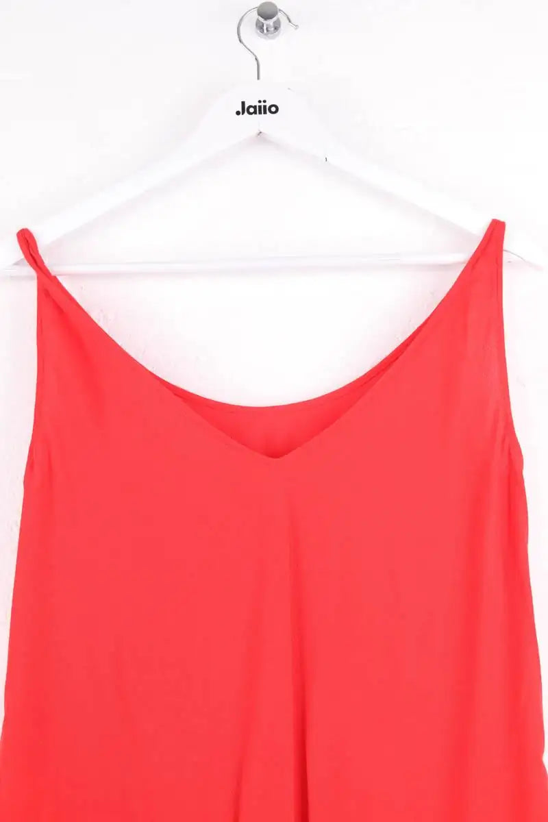 Top sans manche Ba&Sh Rouge en Viscose