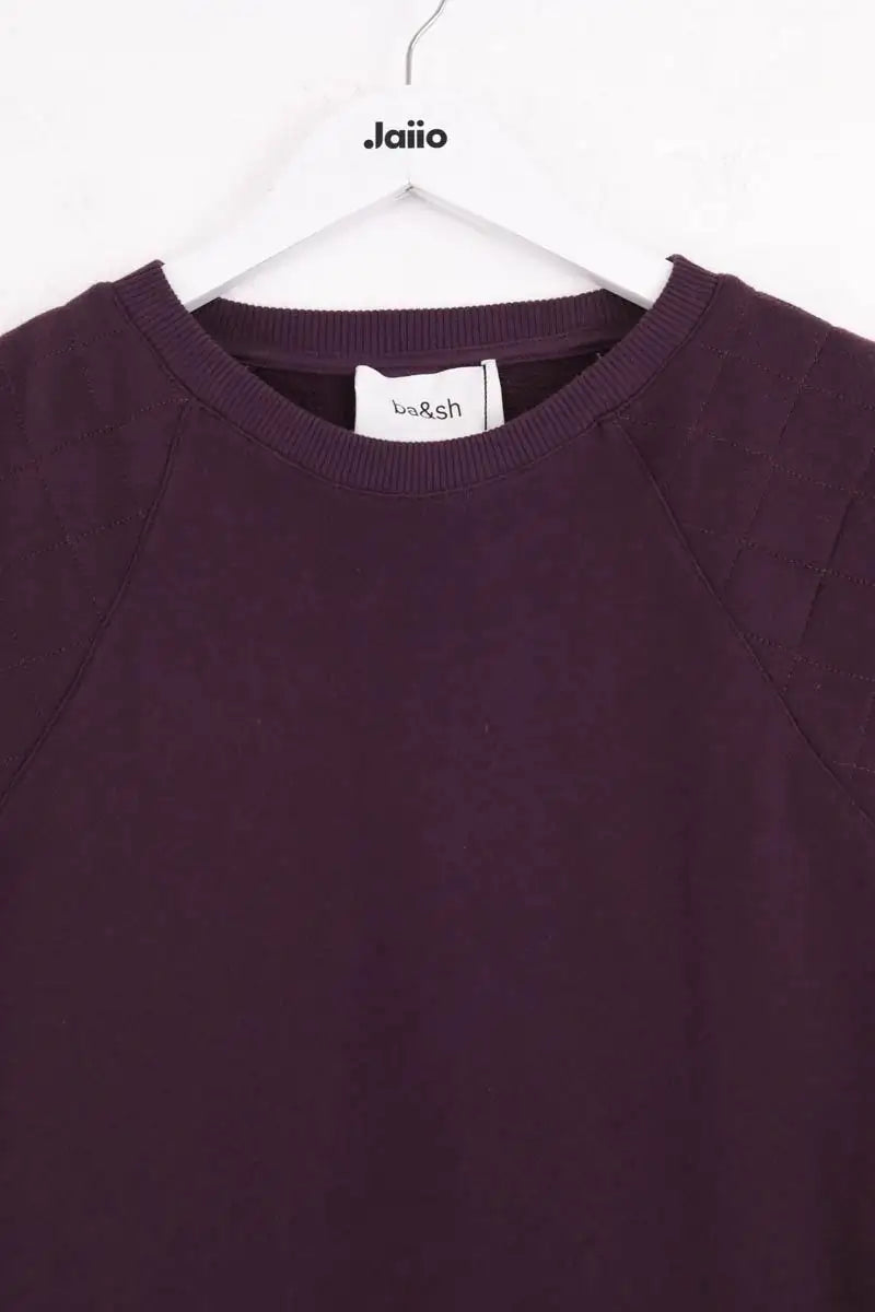 Top sans manche Ba&Sh Violet en Coton