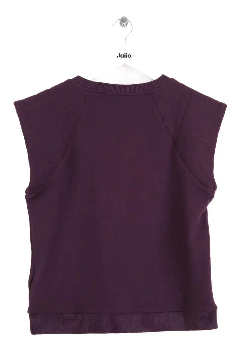 Top sans manche Ba&Sh Violet en Coton