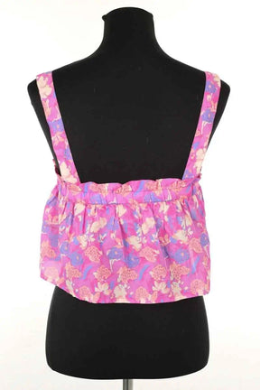 Top sans manche Berenice Tristy Rose en Coton