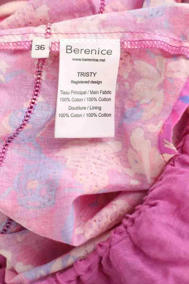 Top sans manche Berenice Tristy Rose en Coton