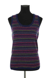 Top sans manche Boden Marine en Coton, taille M - Seconde Main