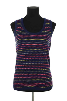 Top sans manche Boden Marine en Coton, taille M - Seconde Main