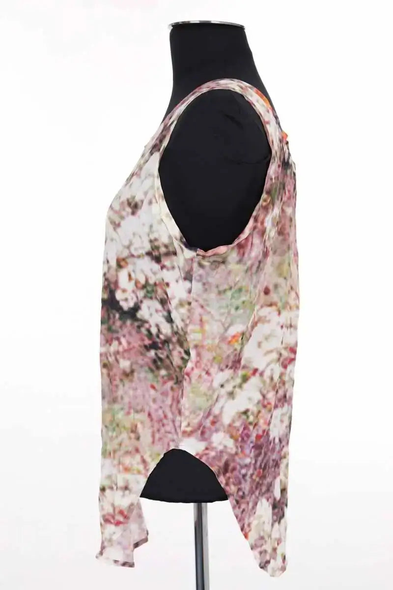 Top sans manche Carven Multicolore en Coton