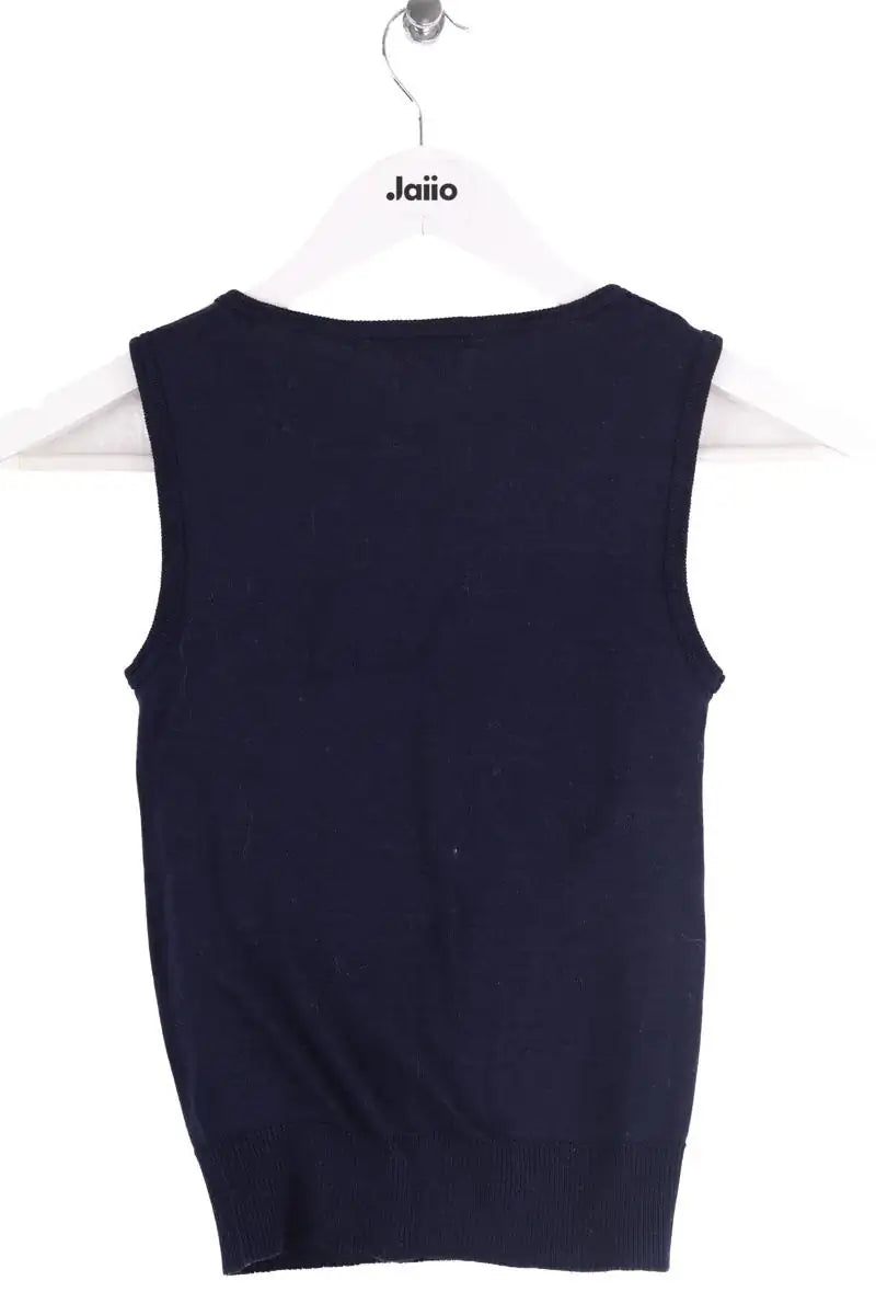 Top sans manche Claudie Pierlot Marine en Coton