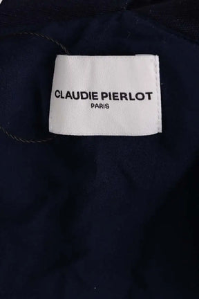 Top sans manche Claudie Pierlot Marine en Viscose
