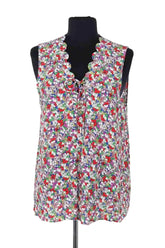 Top sans manche Claudie Pierlot Multicolore en Viscose, taille M - Seconde Main
