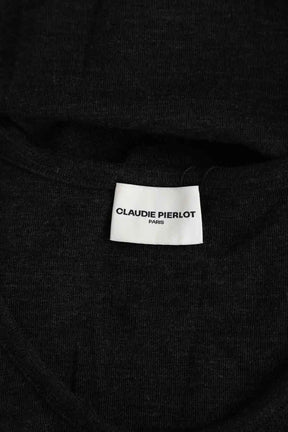 Top sans manche Claudie Pierlot Noir en Laine