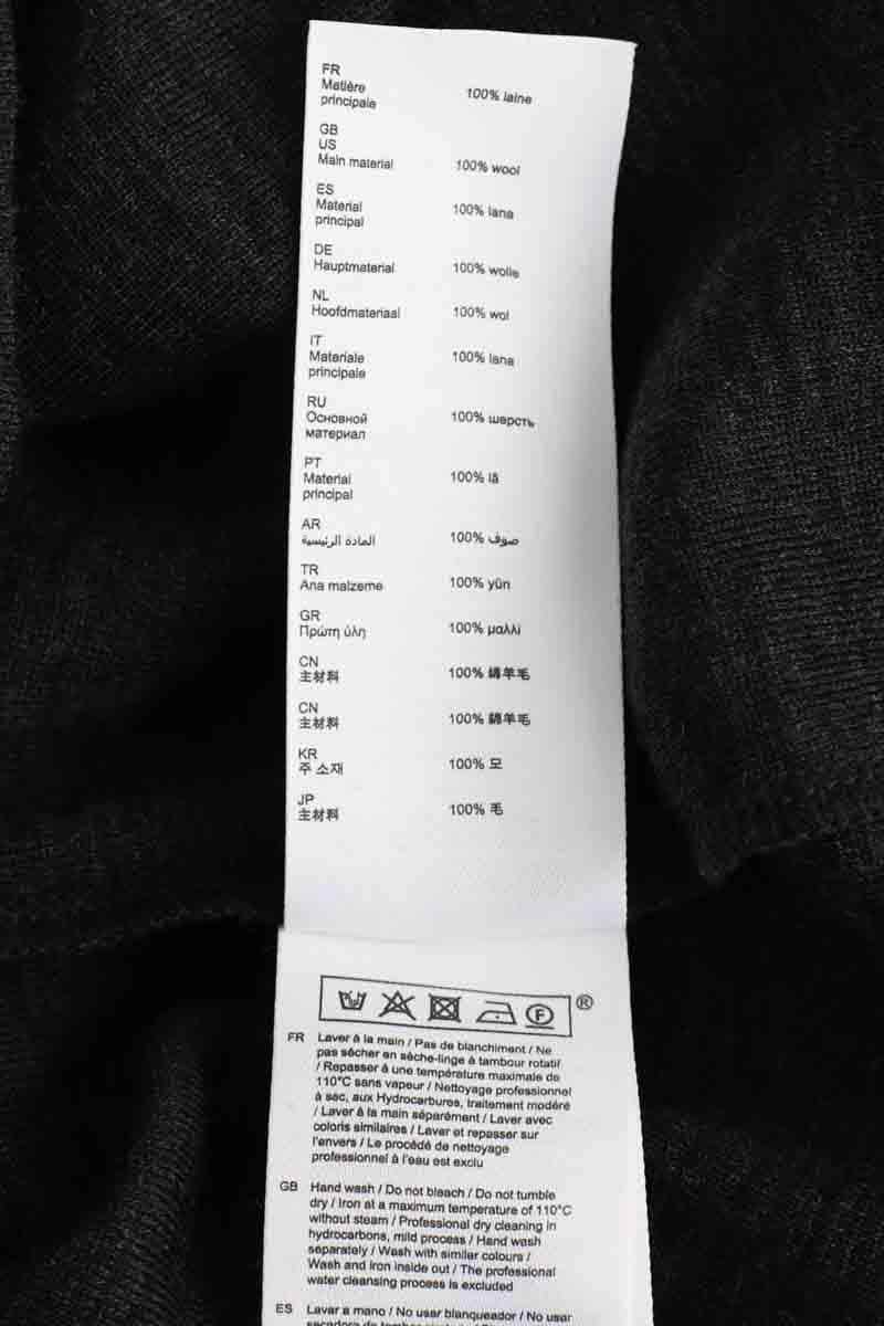 Top sans manche Claudie Pierlot Noir en Laine