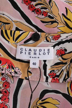 Top sans manche Claudie Pierlot Rose en Viscose